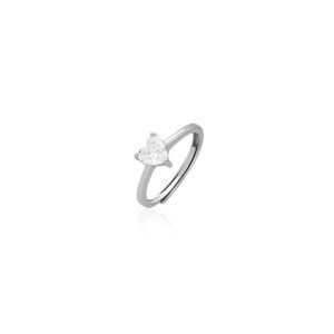 Anillo Princess Plata Ley 925