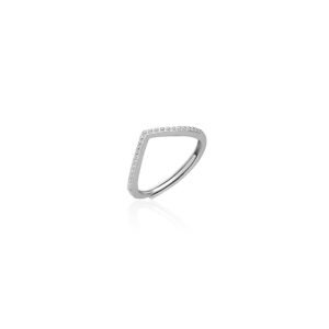 Anillo Lanzadera Plata Ley 925