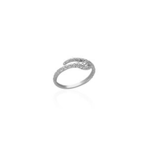 Anillo Serpiente Plata Ley 925.