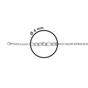 Cadena Alternado 3x1 Acero 316 L