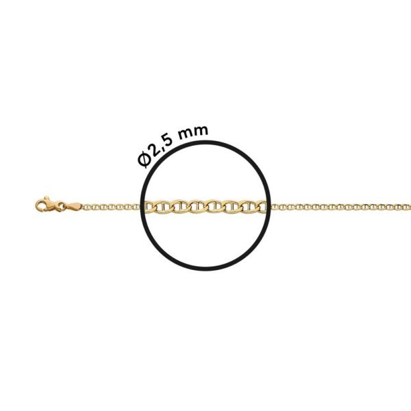 Cadena Marina Oro 9 Klt