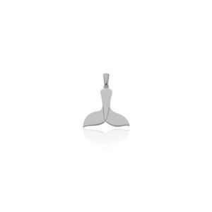 Colgante Aleta de Ballena Plata Ley 925.