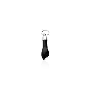 Colgante Puño Higa Azabache Plata Ley 925