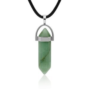 Collar Cuarzo Aventurina Verde Natural