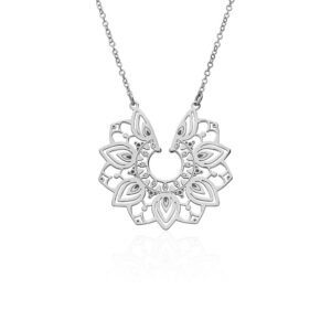 Collar Estilo Hindú Plata Ley 925