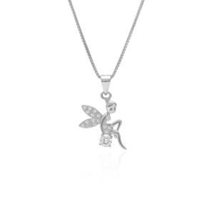 Collar Hada Circonitas Plata Ley 925