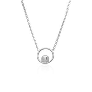 Collar Karma Plata Ley 925