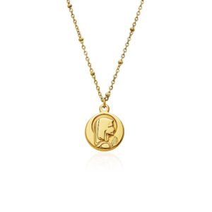 Collar Virgen Niña Acero 316 L
