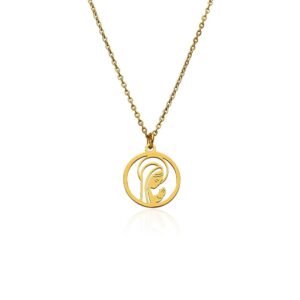 Collar Virgen Niña Acero 316 L