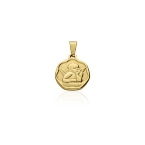 Medalla Ángel de la Guarda Acero 316 L