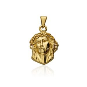 Medalla Cara Cristo Acero 316 L