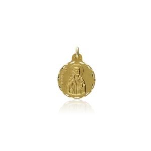 Medalla San Pedro Oro 18 Klt