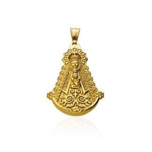 Medalla Virgen Rocío Acero 316 L