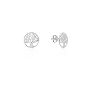Pendientes Árbol de la Vida Plata Ley 925