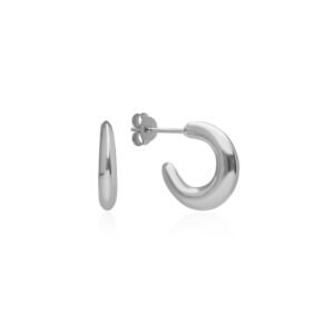 Pendientes Aro Elemental Plata Ley 925