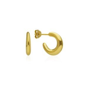 Pendientes Aro Elemental Plata Ley 925
