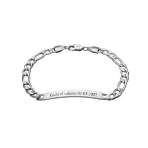 Pulsera 3x1 Placa Acero 316 L