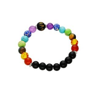 Pulsera Chakras Piedras Naturales