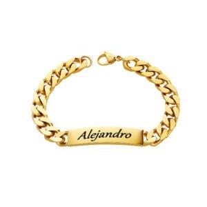 Pulsera Esclava Barbada Acero 316 L