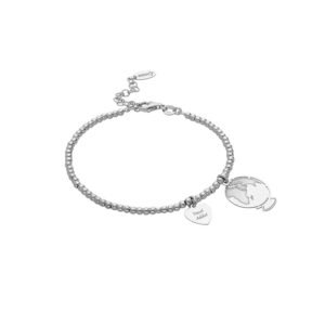 Pulsera Mundo Plata Ley 925