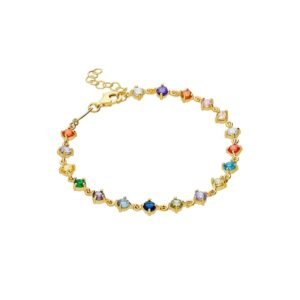 Pulsera Paradise Plata Ley 925.