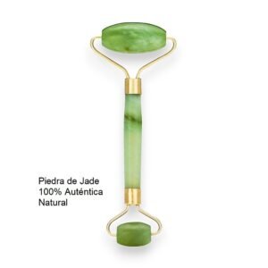 Rodillo Masajeador en Piedra Jade Natural
