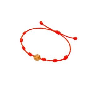 Pulsera 7 Nudos Palo Santo Natural